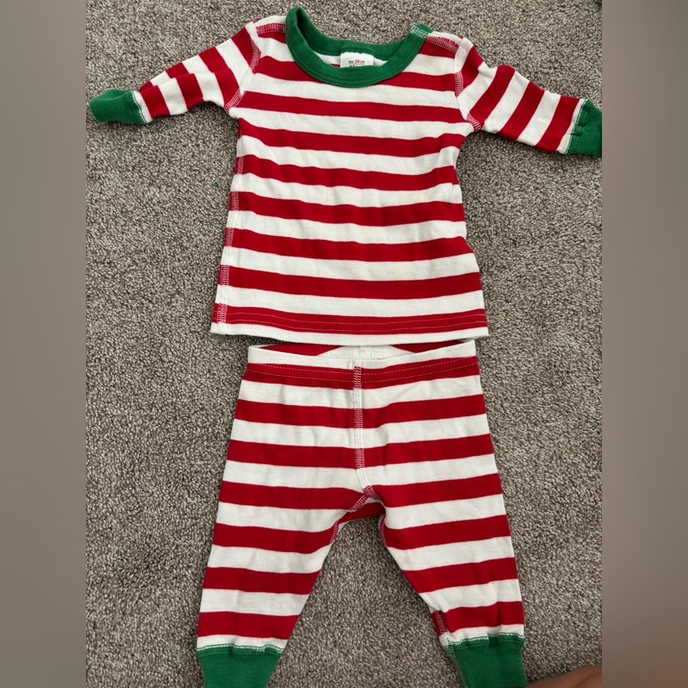 Hanna Andersson Striped Christmas Pajamas